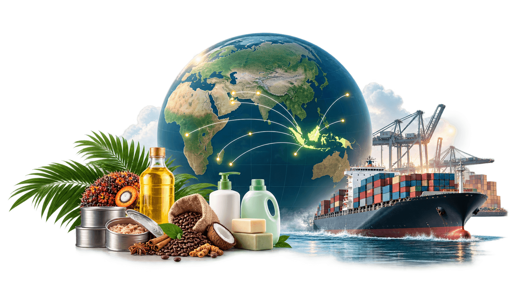 Merrasy trade corridor connecting Southeast Asia to Africa